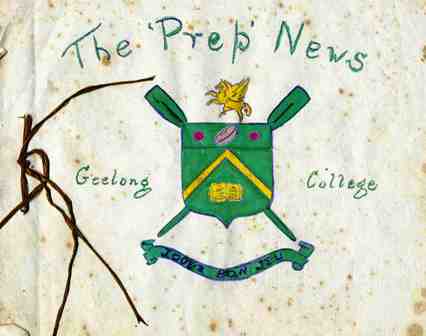 Cover of Preparatory School News Vol 1 No 2, 1921.